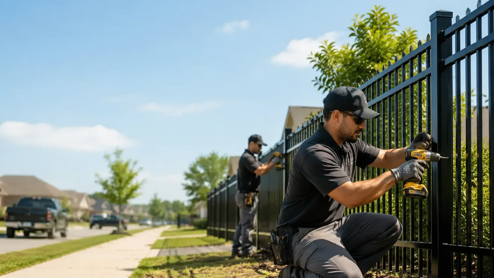 Metal Fence Installation in Coldspring, TX